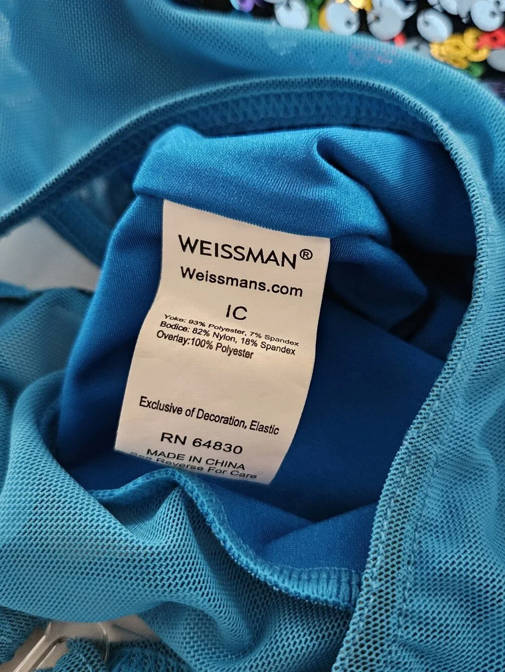 Weissman Cap Sleeve Legging and Tutu Dance Set, Style # 13734, Size IC
